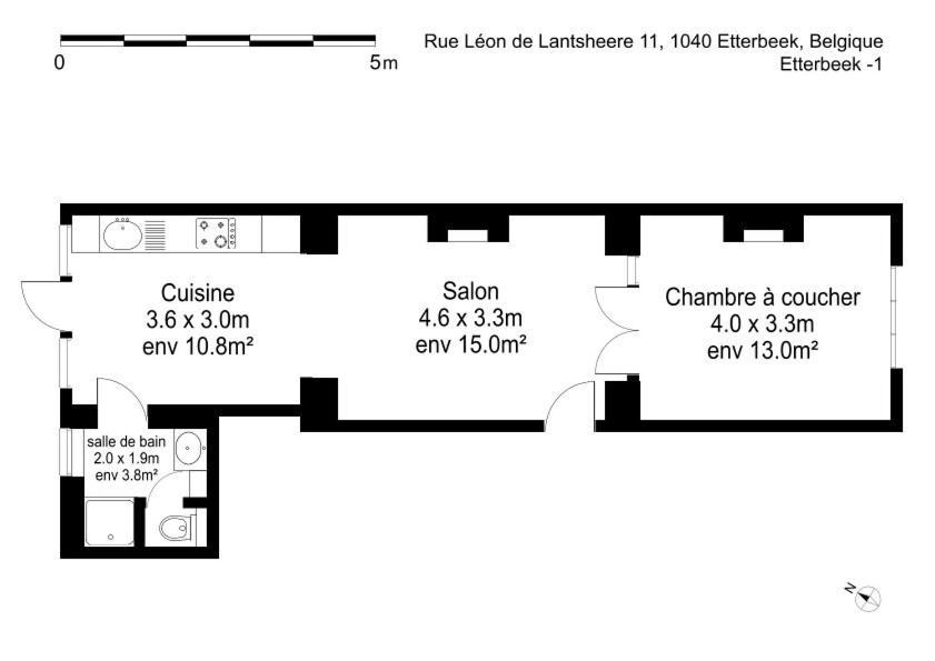 Apartment In Brussels, Lantsheere By Homenhancement Sa Екстериор снимка